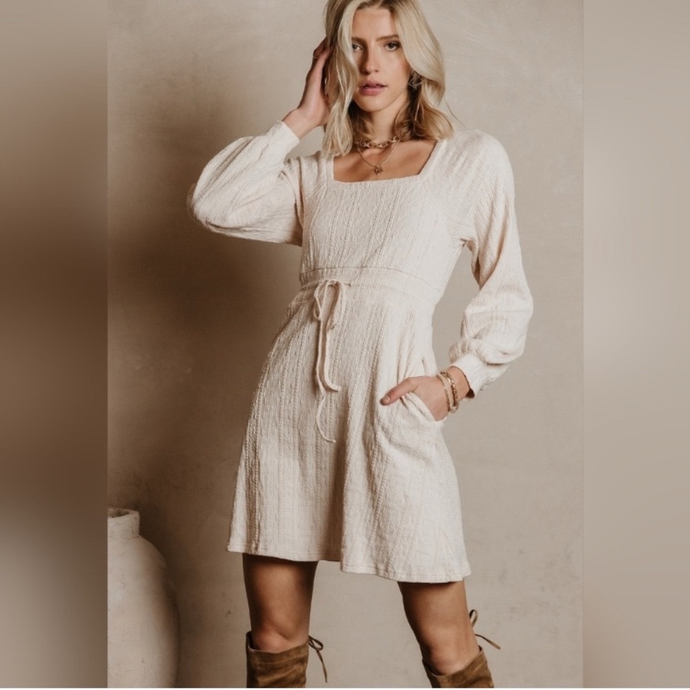Böhme Long Sleeve Knit Dress